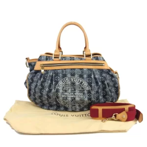 Blue Denim Porte Epaule Cruise Raye Cabas GM