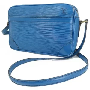 Blue Epi Leather Trocadero Handbag