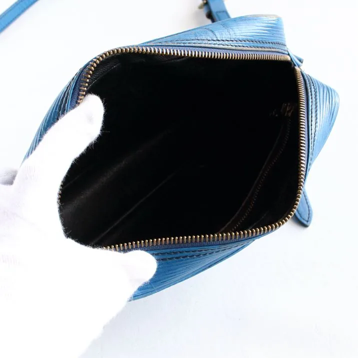 Blue Epi Leather Trocadero Handbag — image 15
