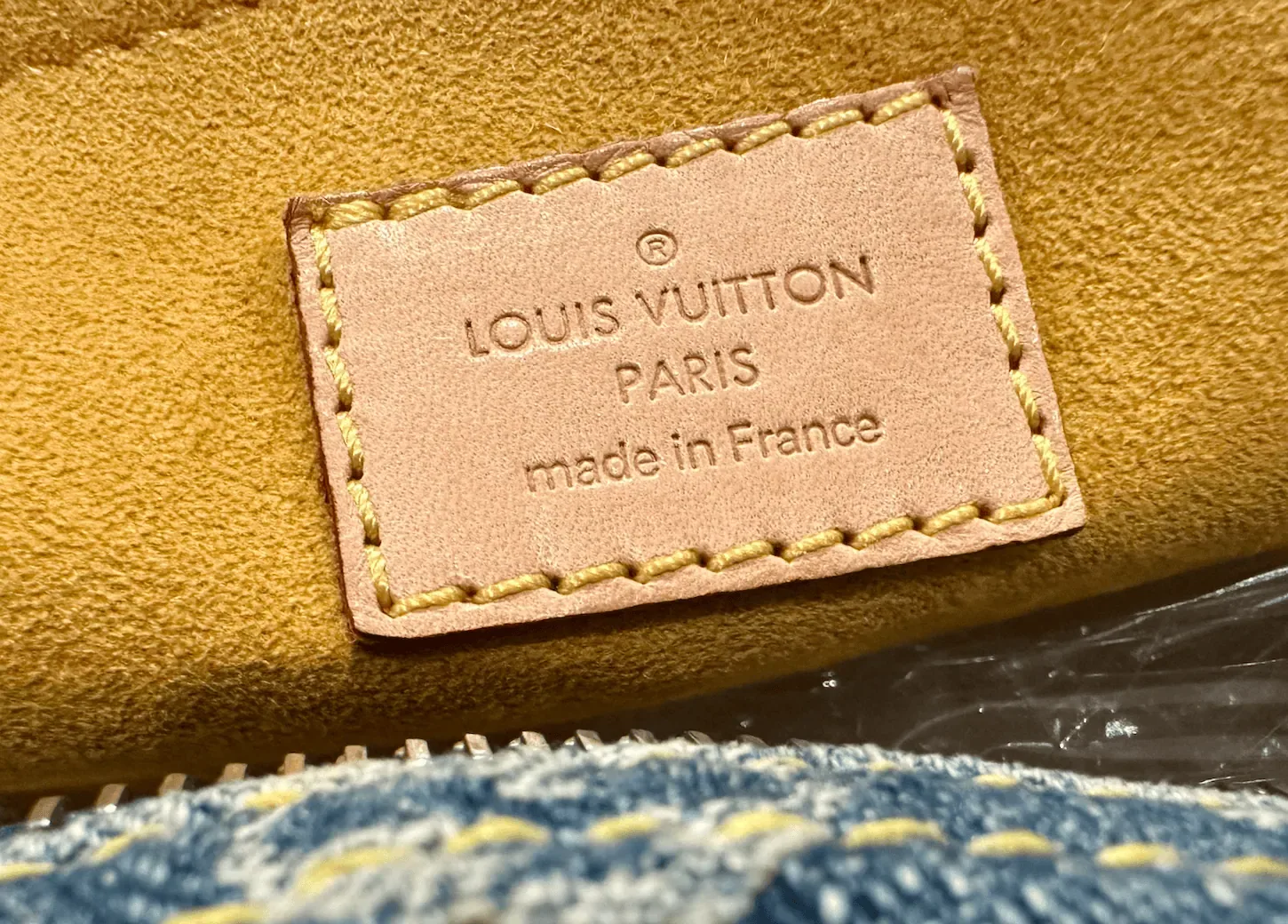 Louis Vuitton Blue Monogram Denim Neo Speedy Handbag — image 9