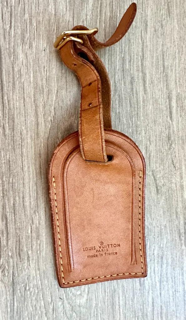 Vachetta Leather Cardholder Name Tag — image 2