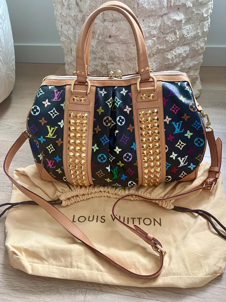 Courtney MM Black Multicolor Handbag — image 3
