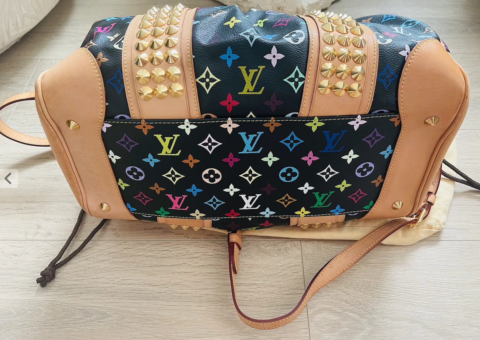 Courtney MM Black Multicolor Handbag — image 7
