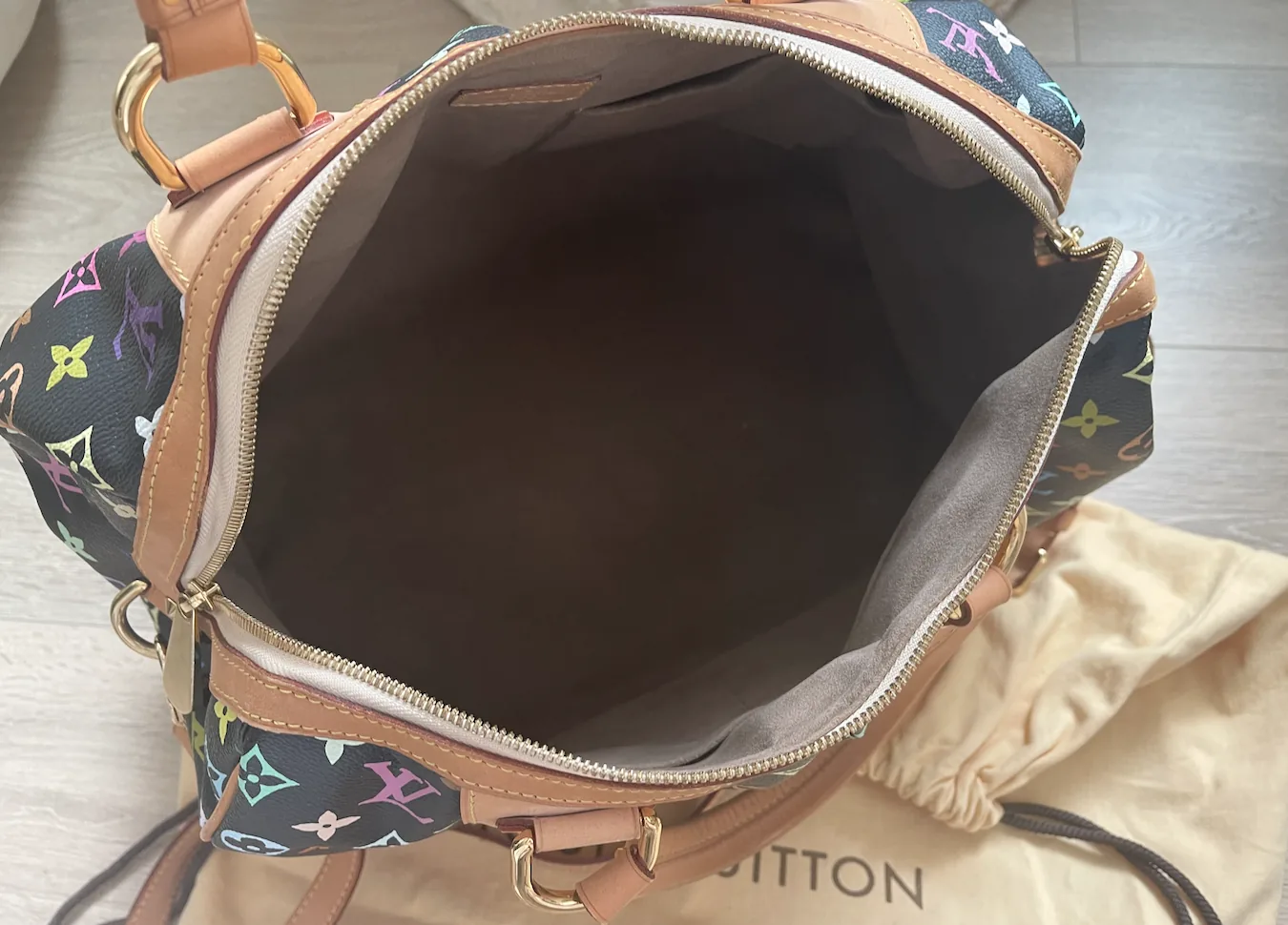 Courtney MM Black Multicolor Handbag — image 10