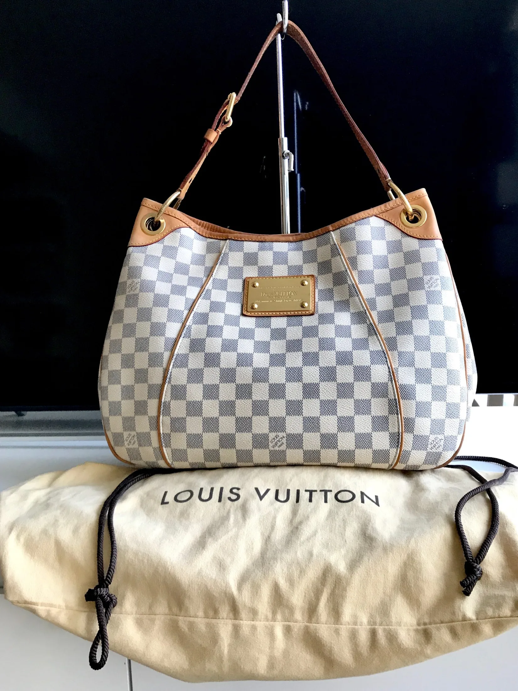 Damier Azur Galliera PM Hobo Bag — image 2