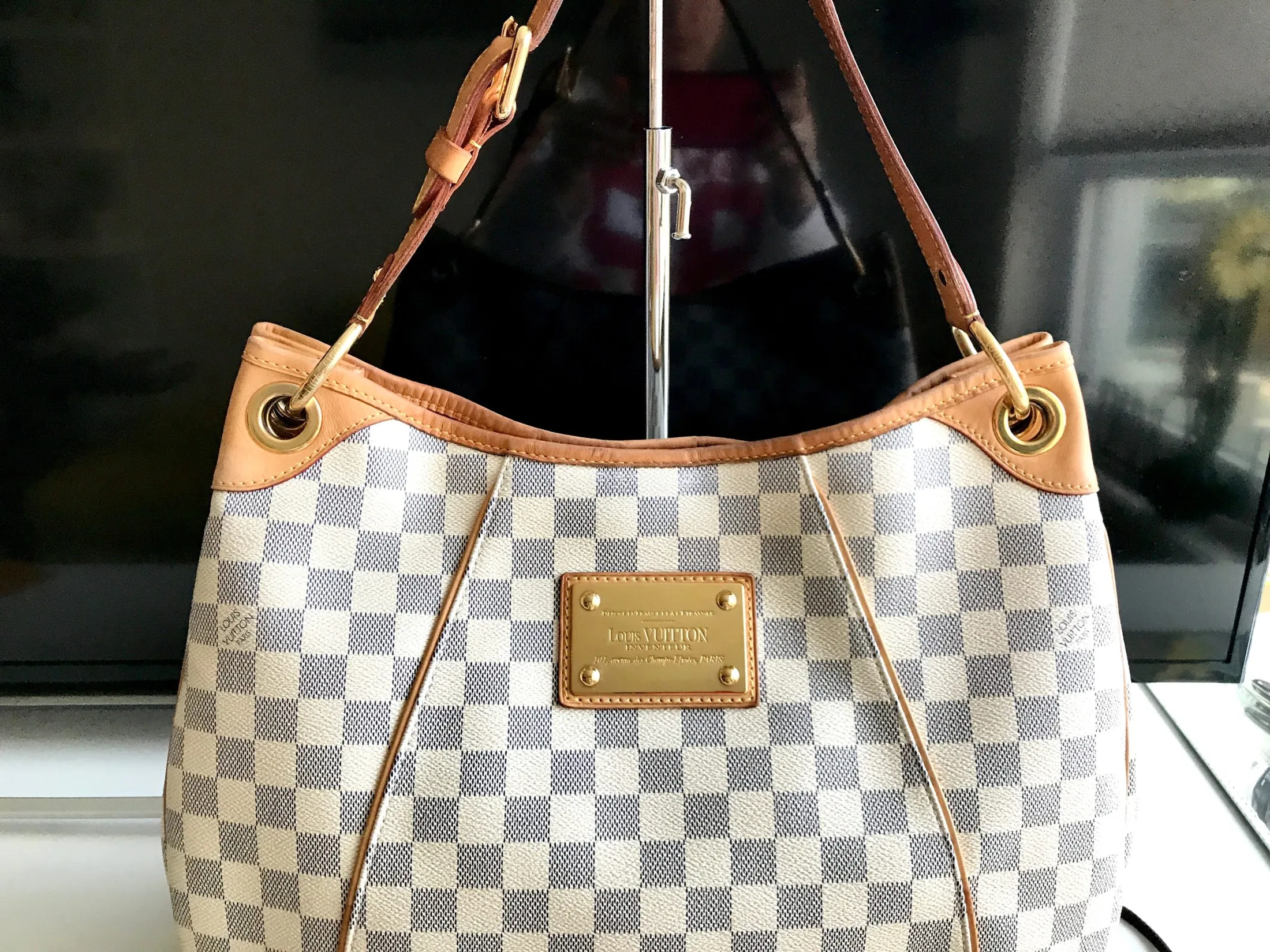 Damier Azur Galliera PM Hobo Bag — image 4