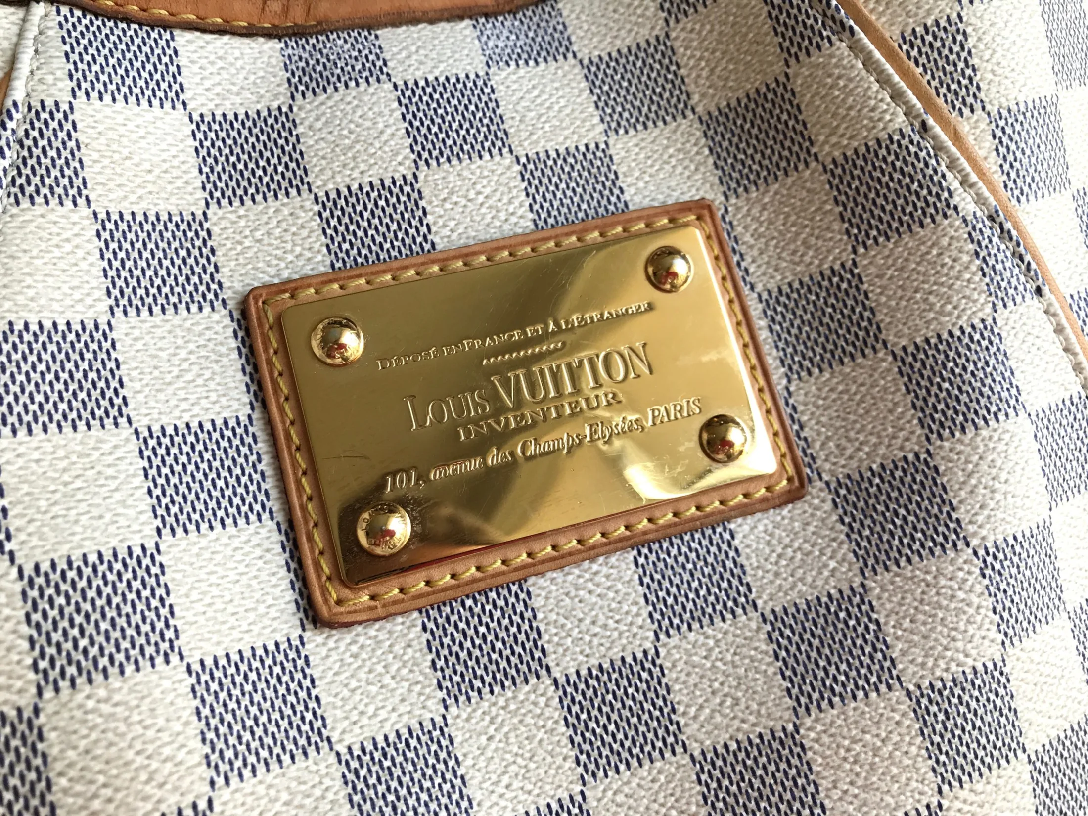 Damier Azur Galliera PM Hobo Bag — image 7