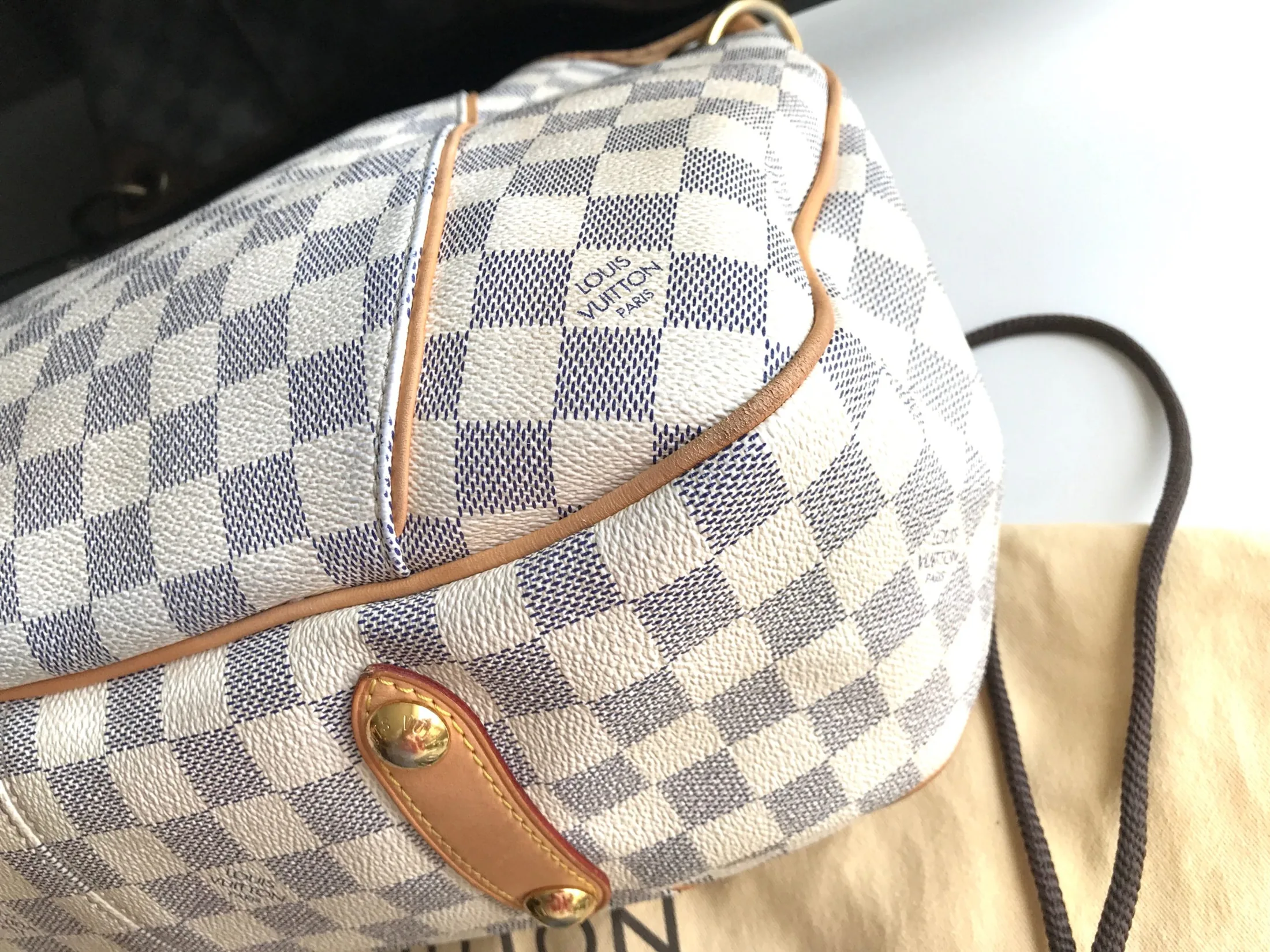 Damier Azur Galliera PM Hobo Bag — image 11