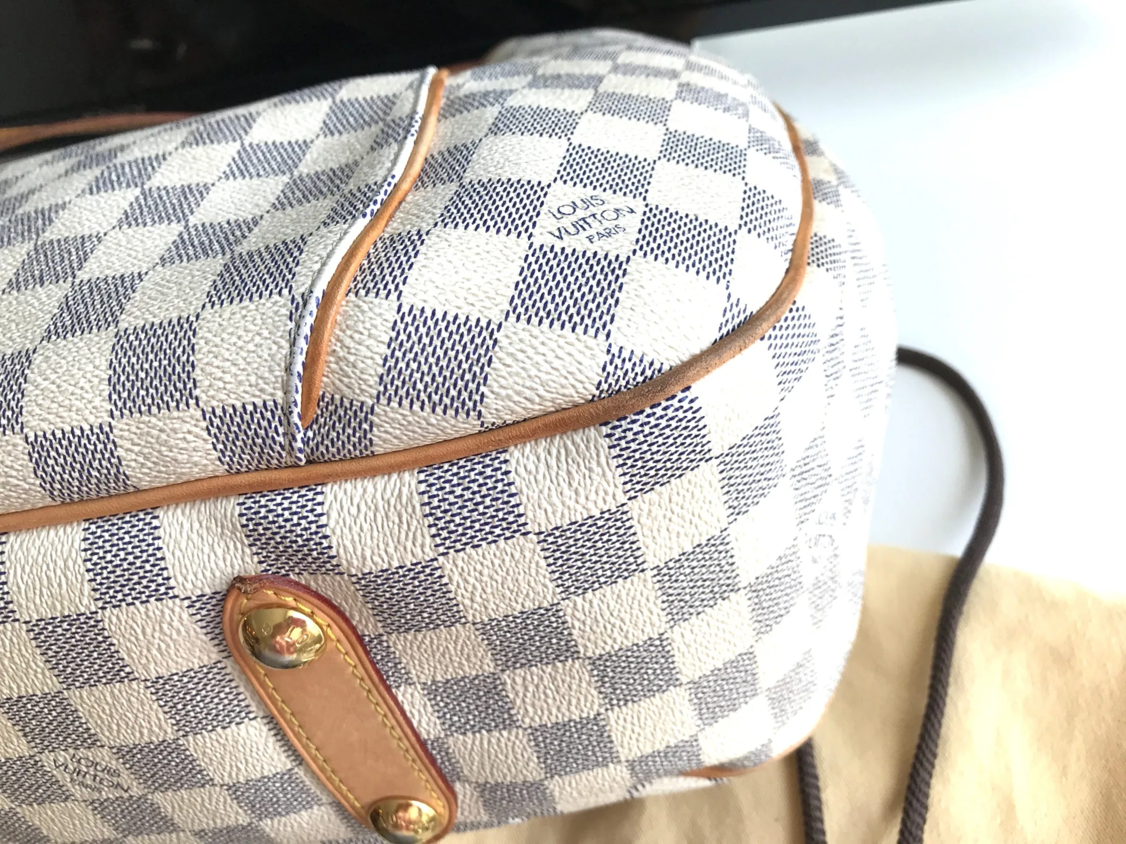 Damier Azur Galliera PM Hobo Bag — image 13