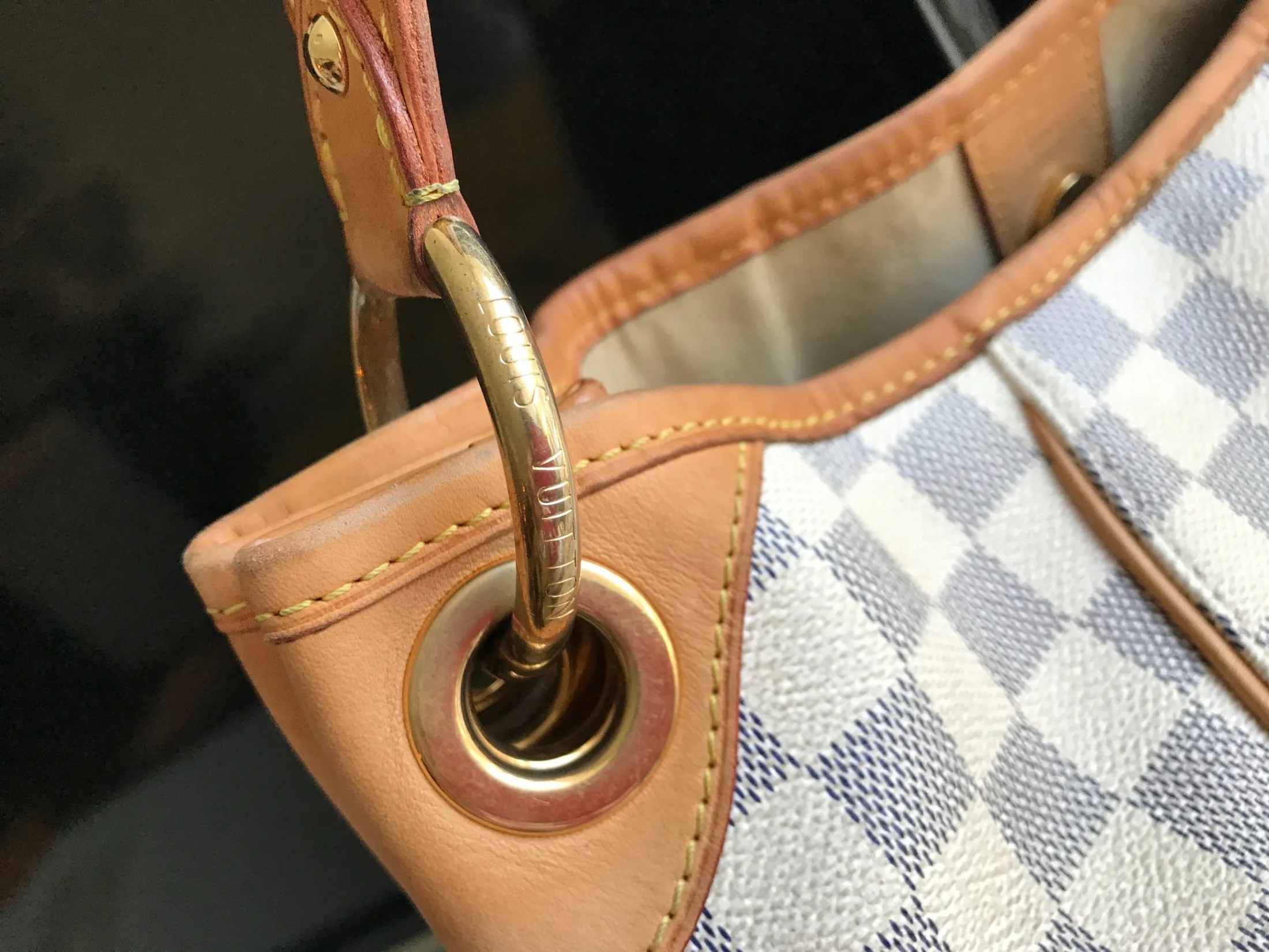 Damier Azur Galliera PM Hobo Bag — image 15