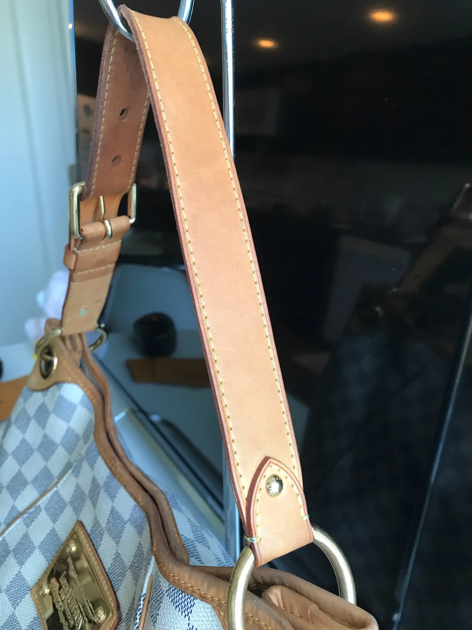 Damier Azur Galliera PM Hobo Bag — image 16