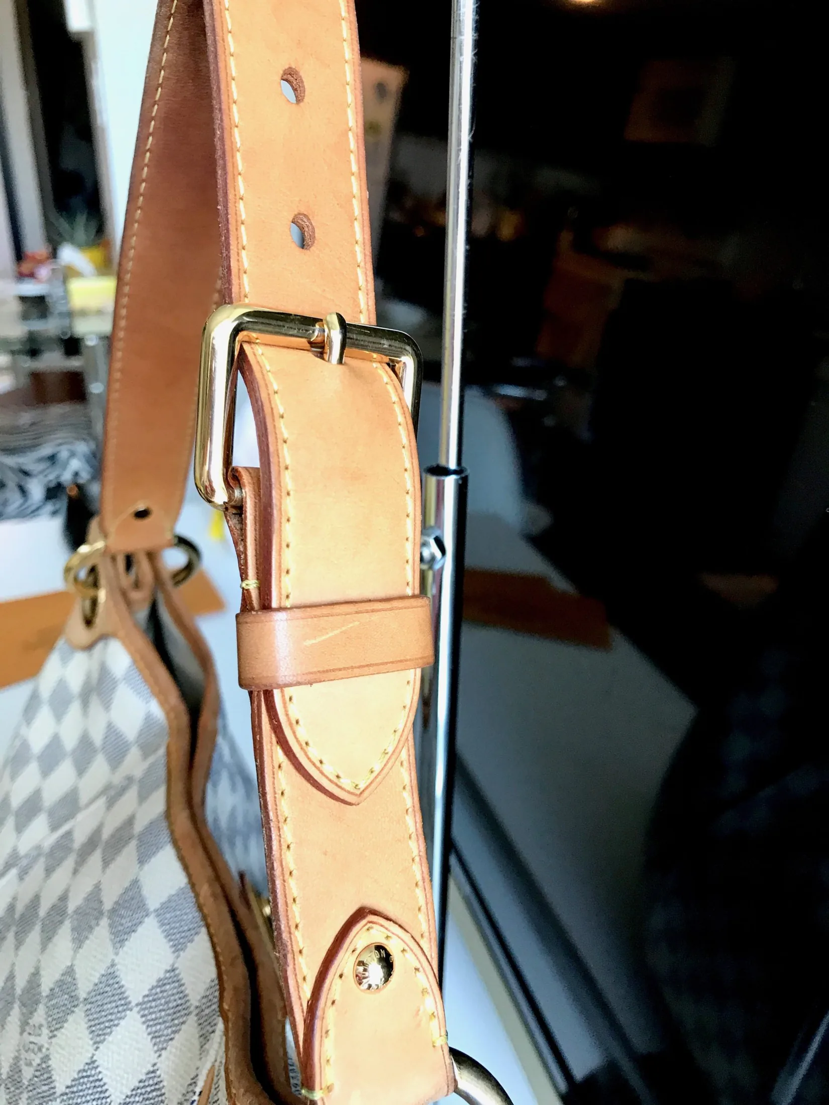 Damier Azur Galliera PM Hobo Bag — image 17