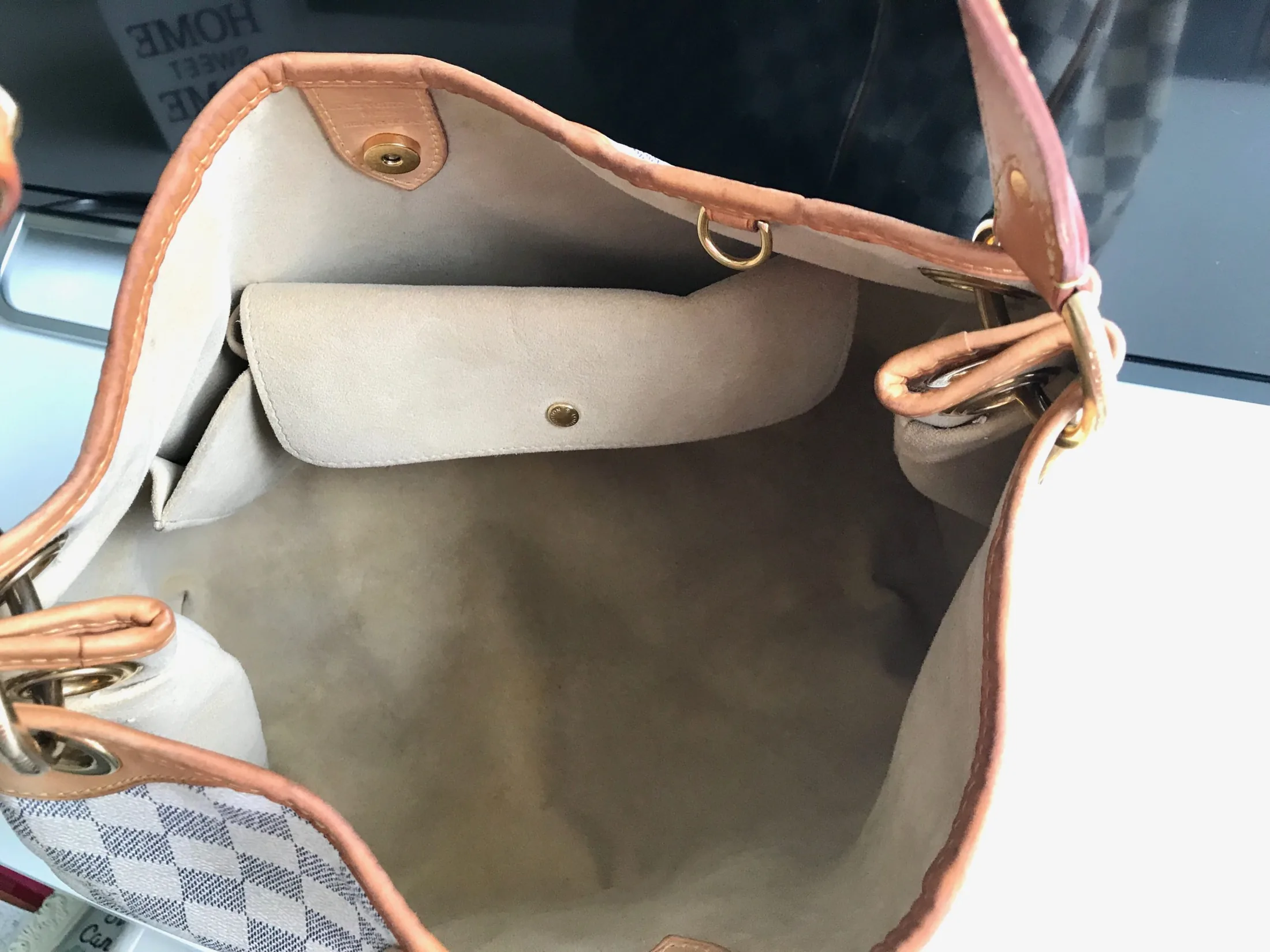 Damier Azur Galliera PM Hobo Bag — image 19
