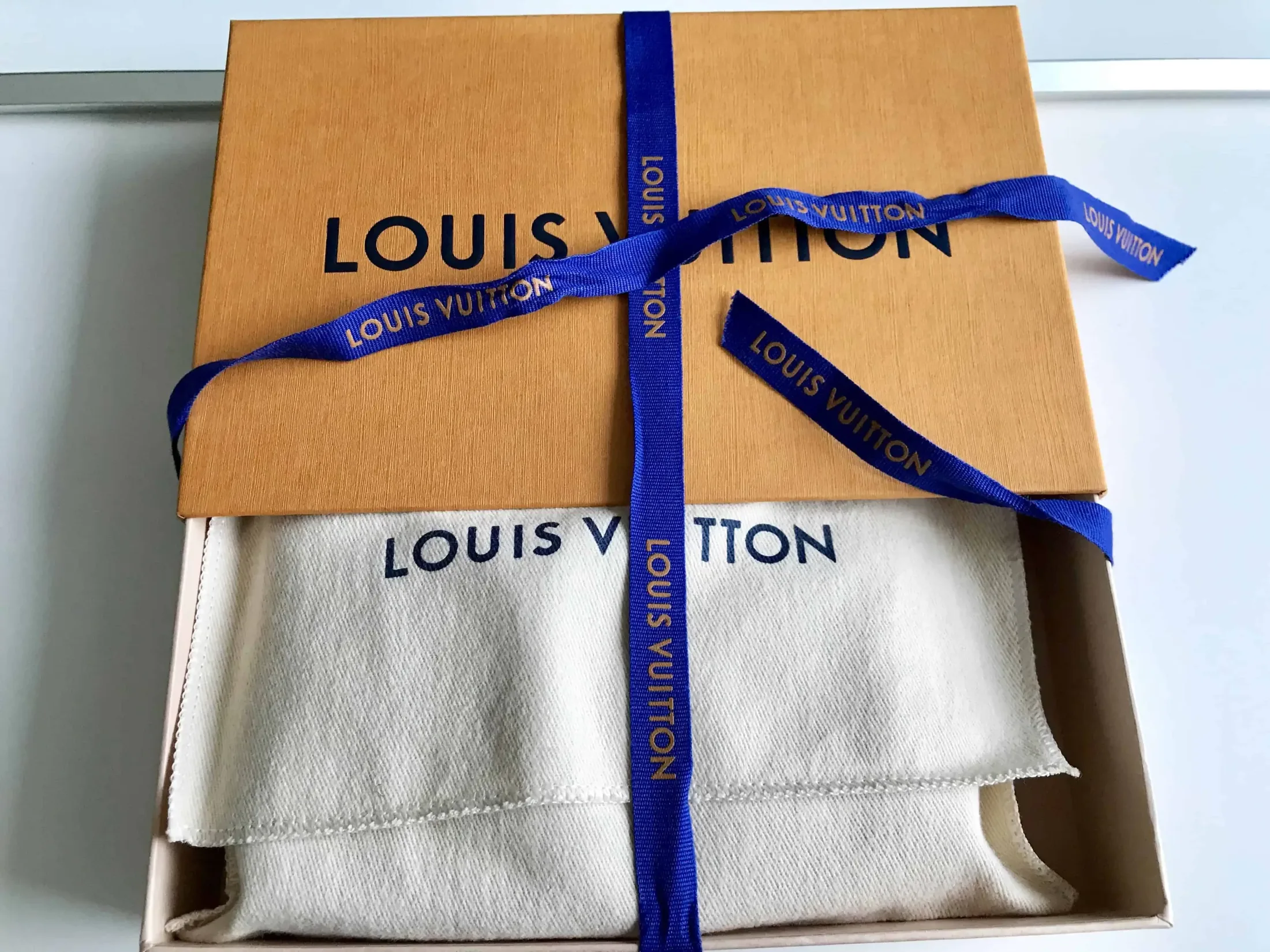 Louis Vuitton Damier Azur Giraffe Xmas Mini Accessories Pochette — image 11