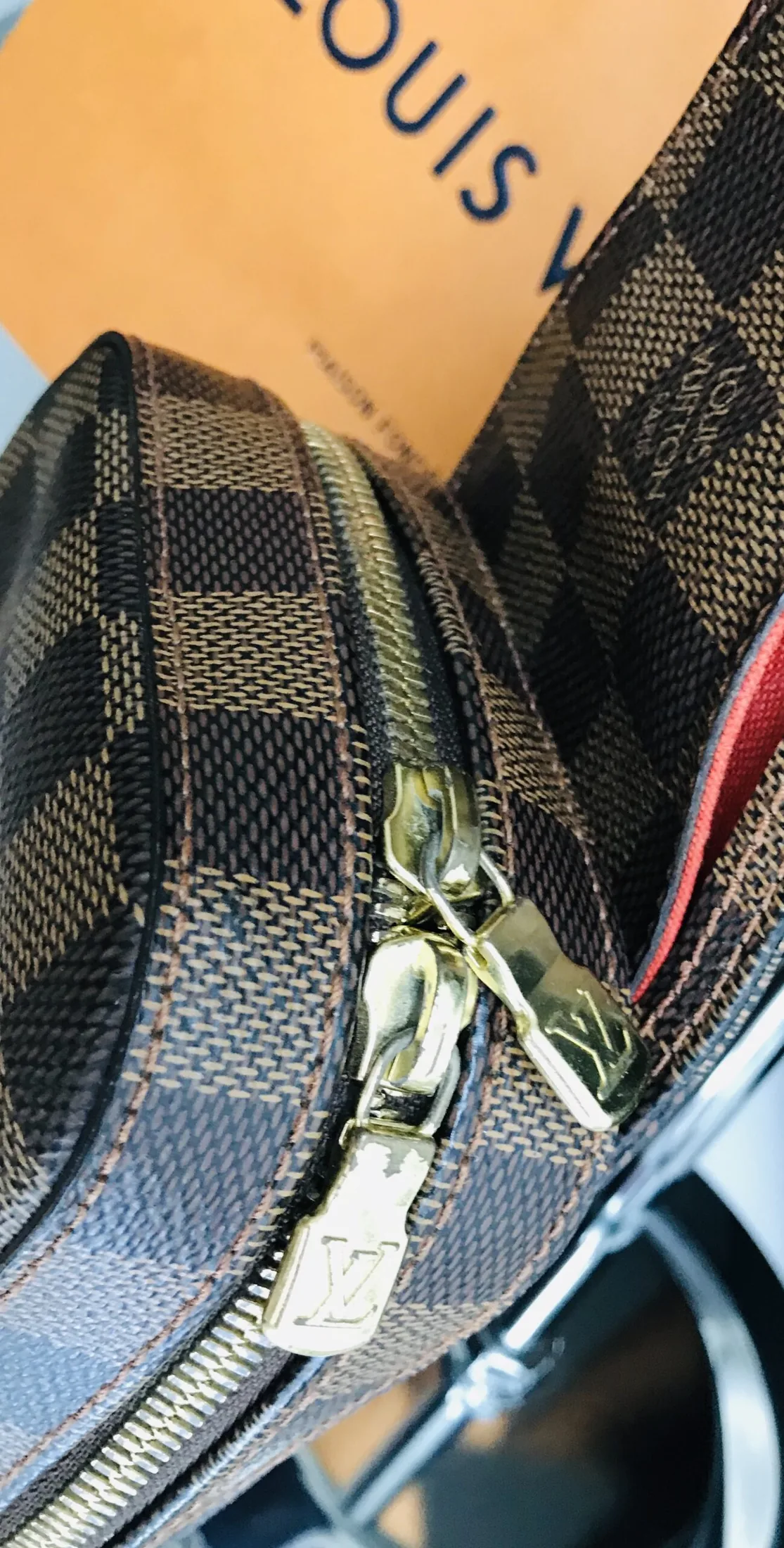 Damier Ebene Geronimos Crossbody Bag — image 11