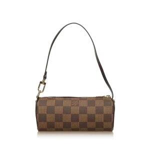 Damier Ebene Mini Papillon Pouch