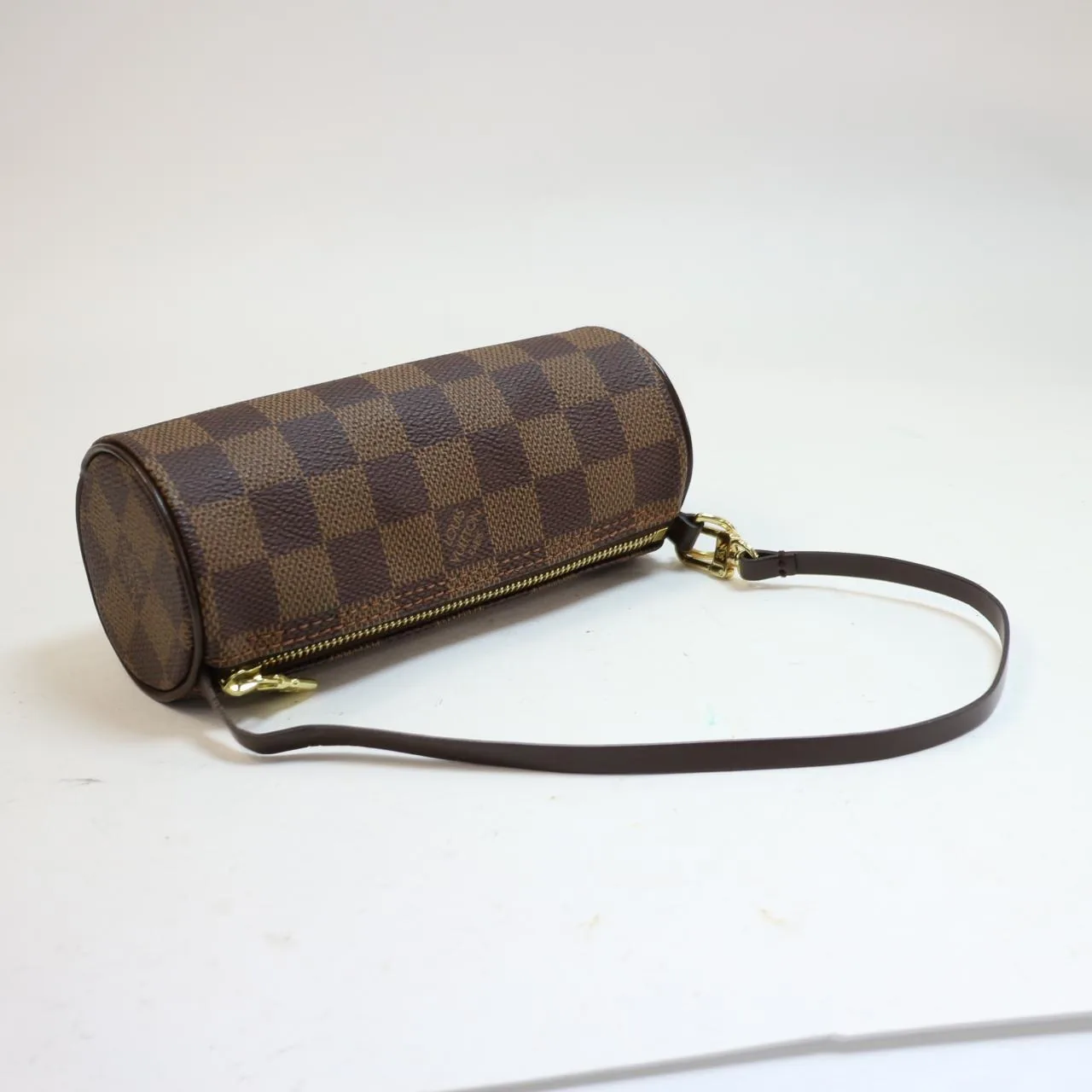 Damier Ebene Papillon Handbag W/Pouch — image 5