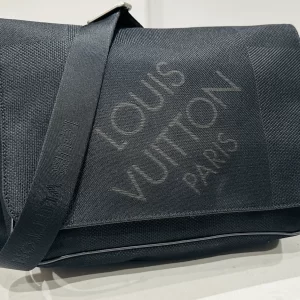 Damier Geant Signature Black Messenger Bag