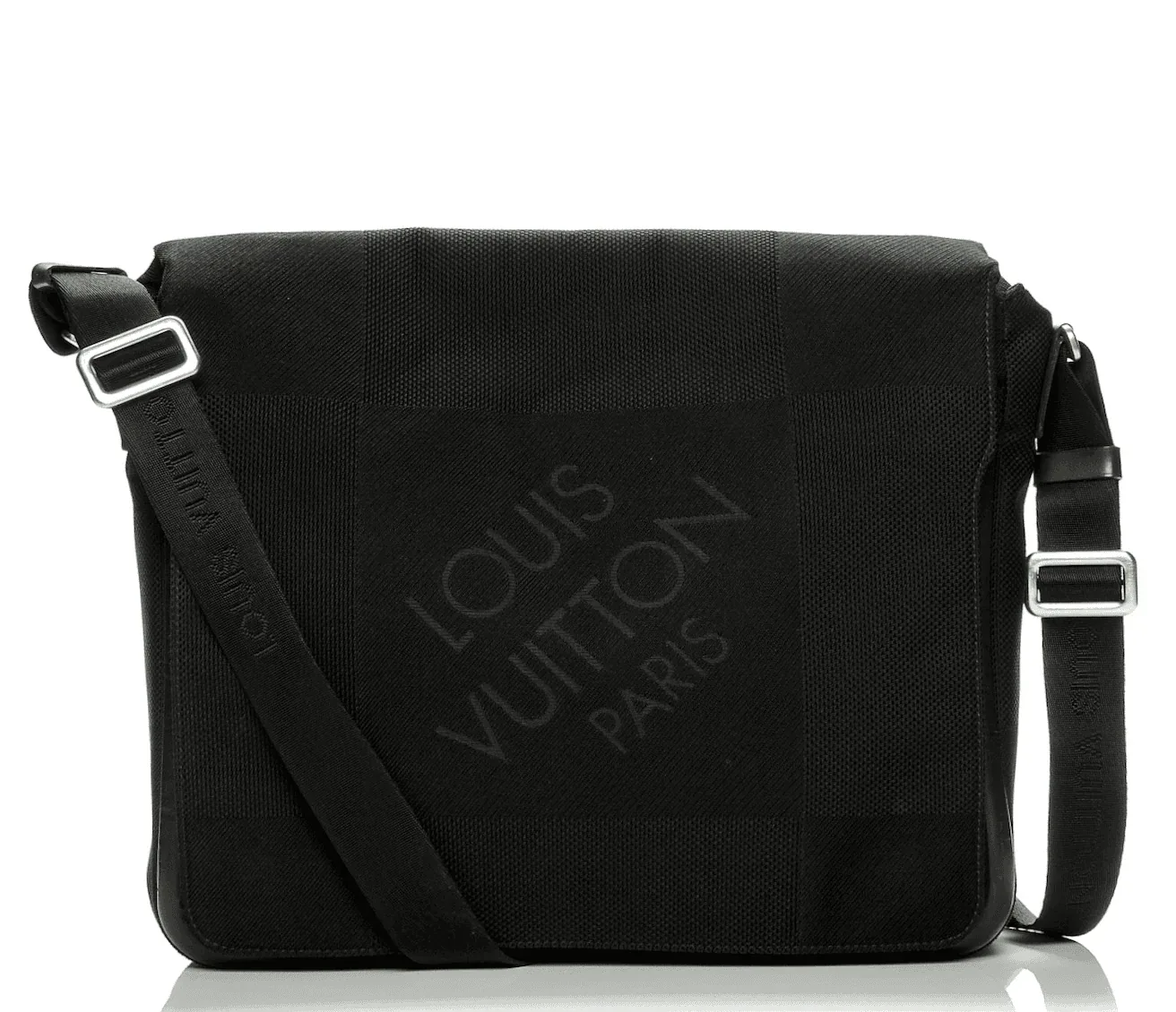 Damier Geant Signature Black Messenger Bag — image 6