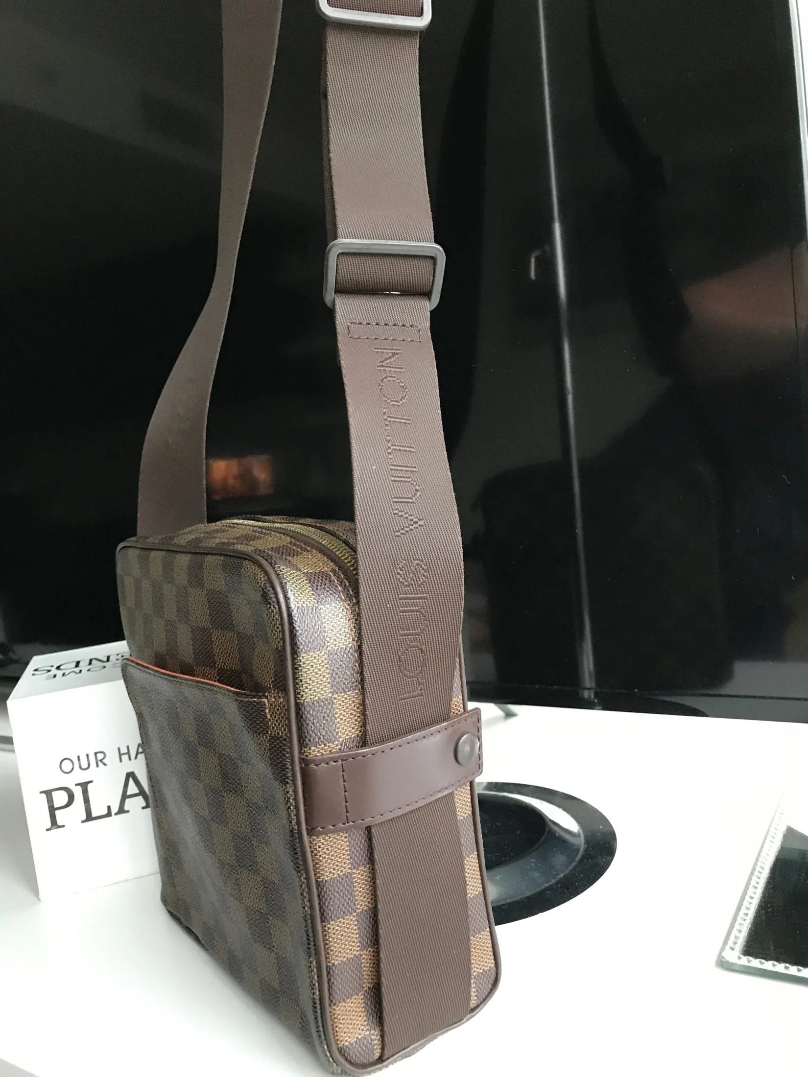 Damier Olaf PM Messenger Bag — image 6