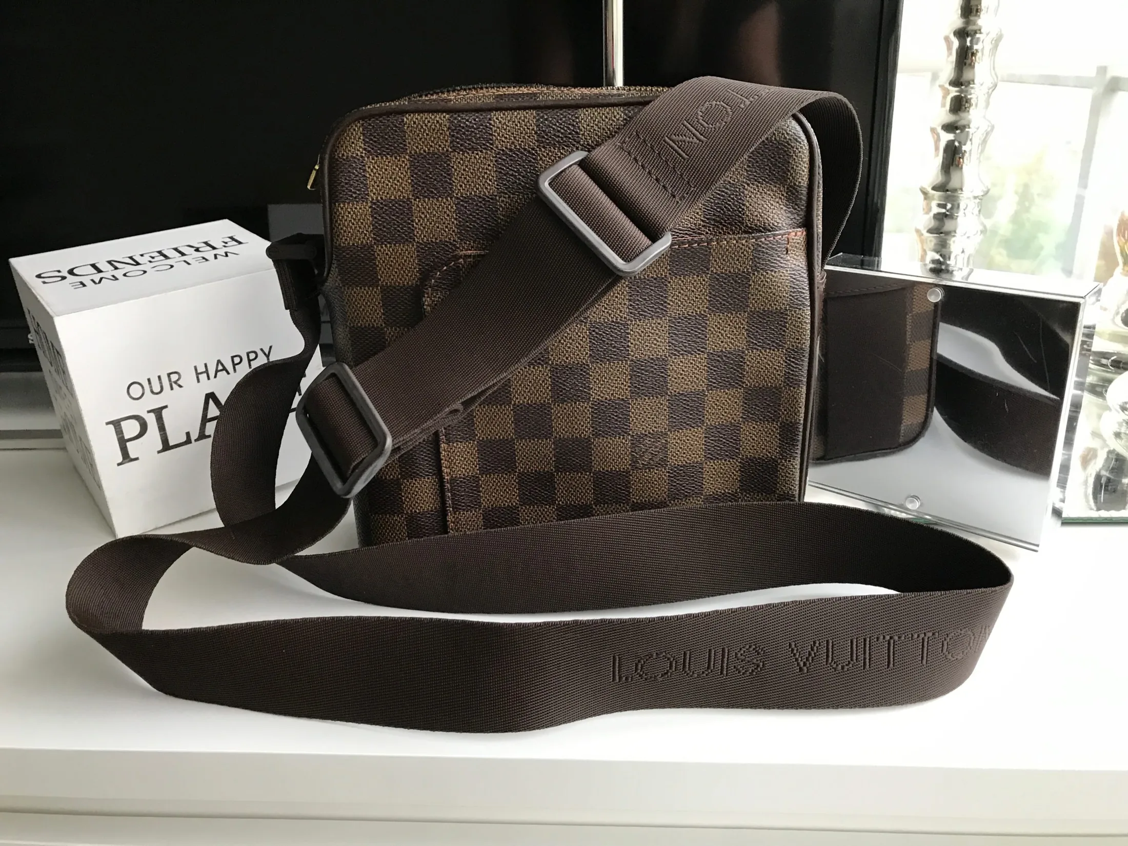 Damier Olaf PM Messenger Bag — image 8