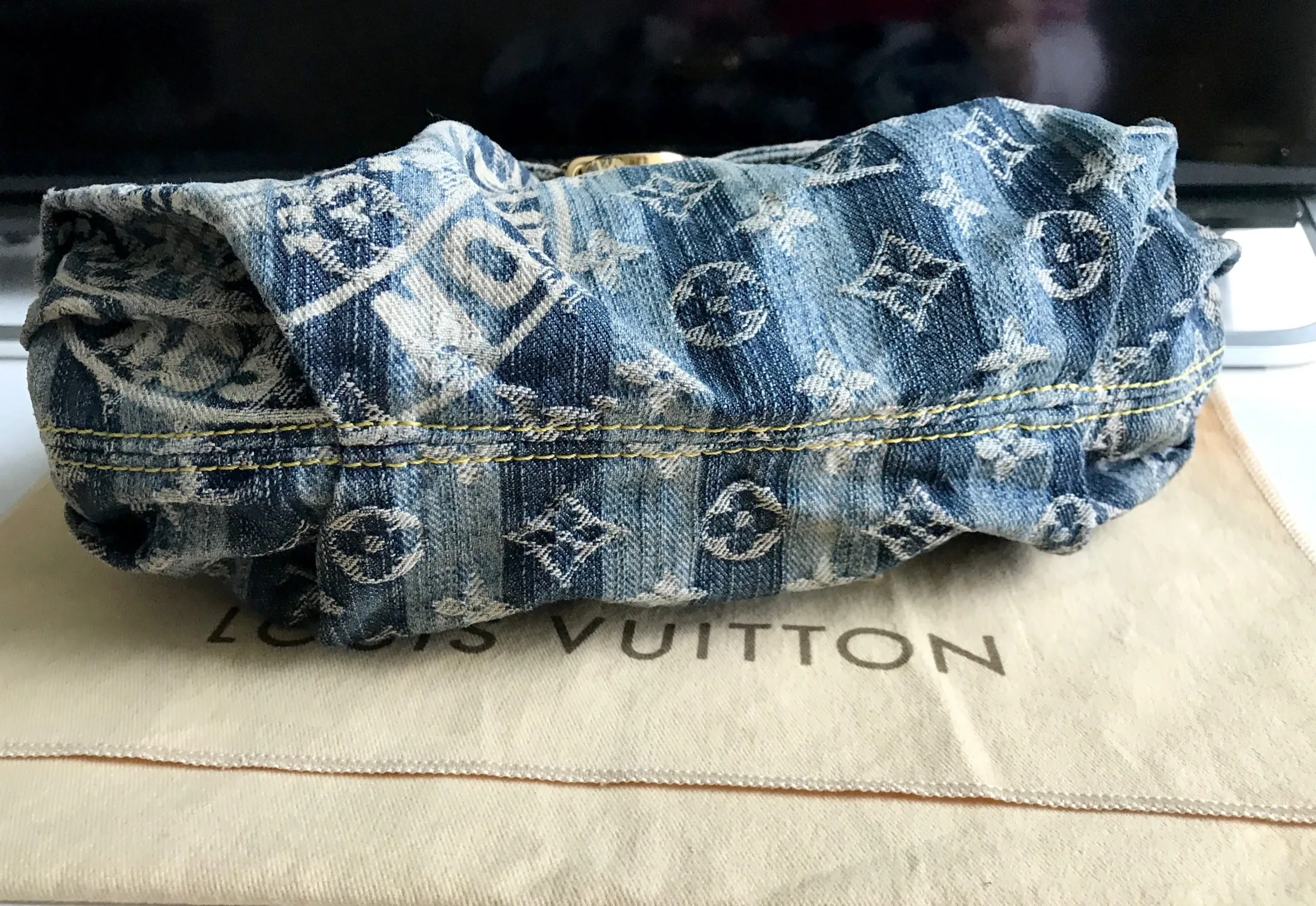 Louis Vuitton Mini Pleaty Raye Bag — image 7
