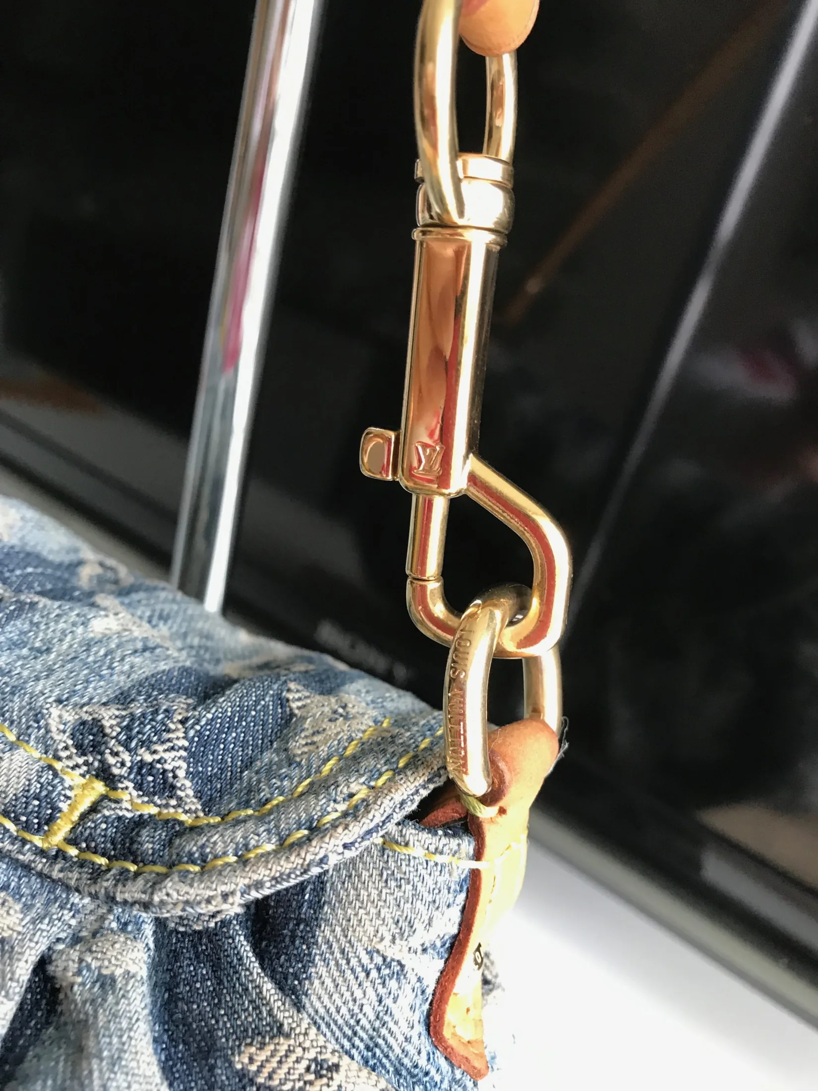 Louis Vuitton Mini Pleaty Raye Bag — image 9