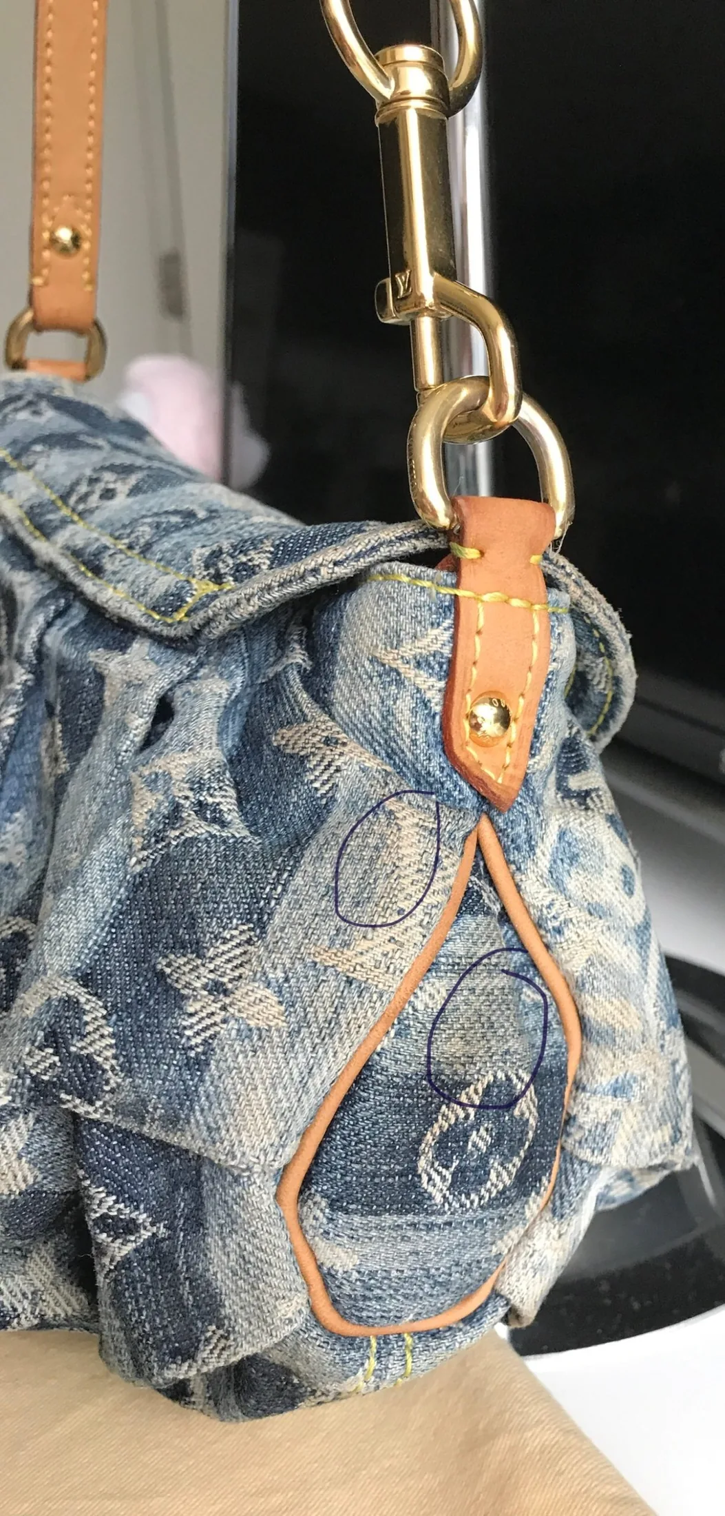 Louis Vuitton Mini Pleaty Raye Bag — image 10
