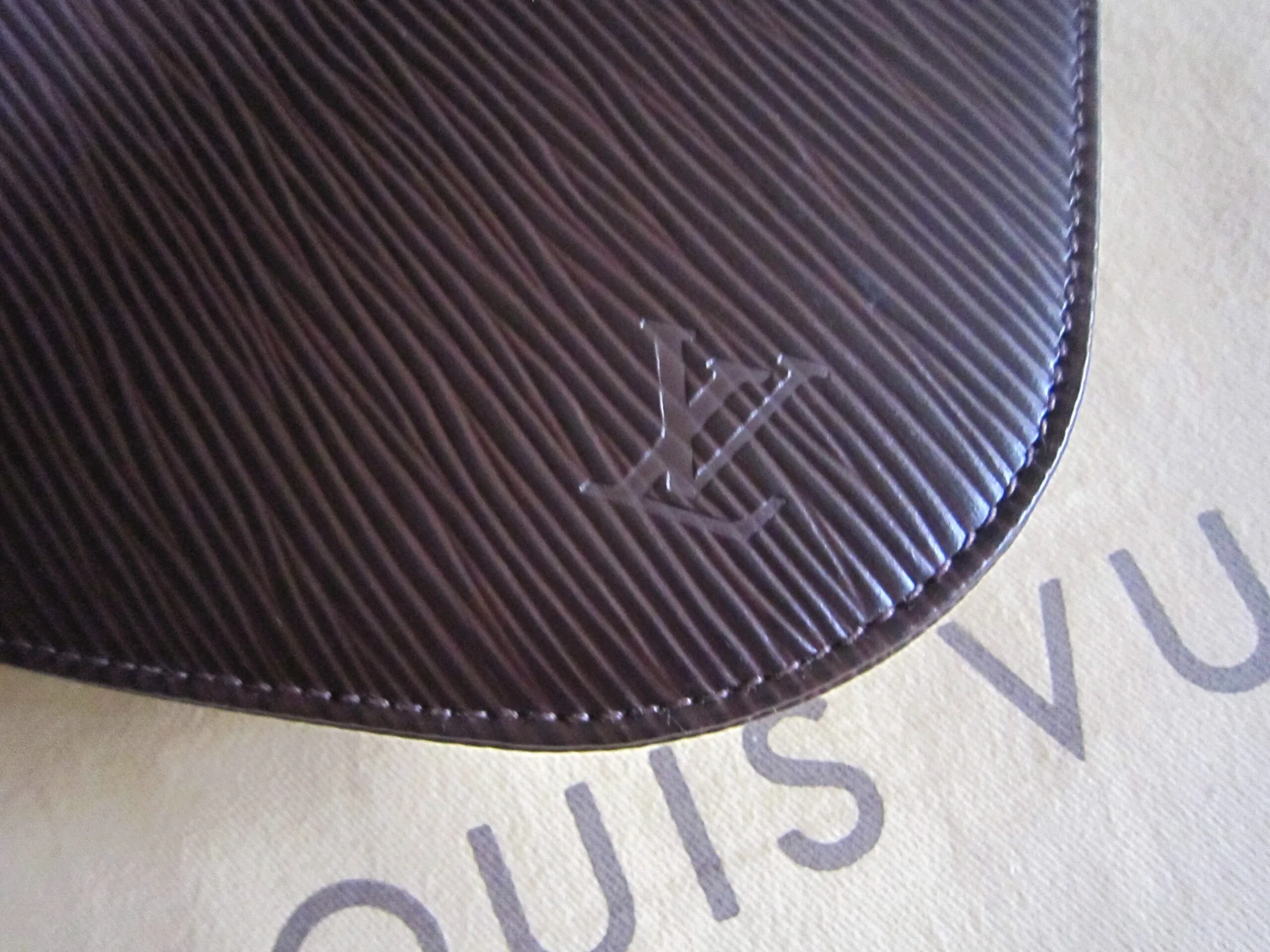 Epi Leather Demi-Lune Pochette Handbag — image 2