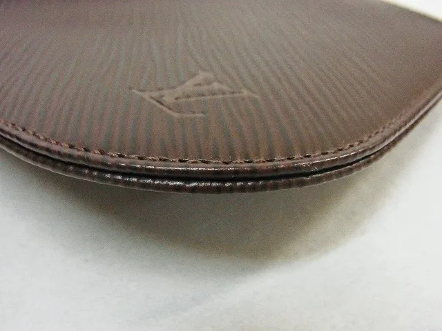 Epi Leather Demi-Lune Pochette Handbag — image 5