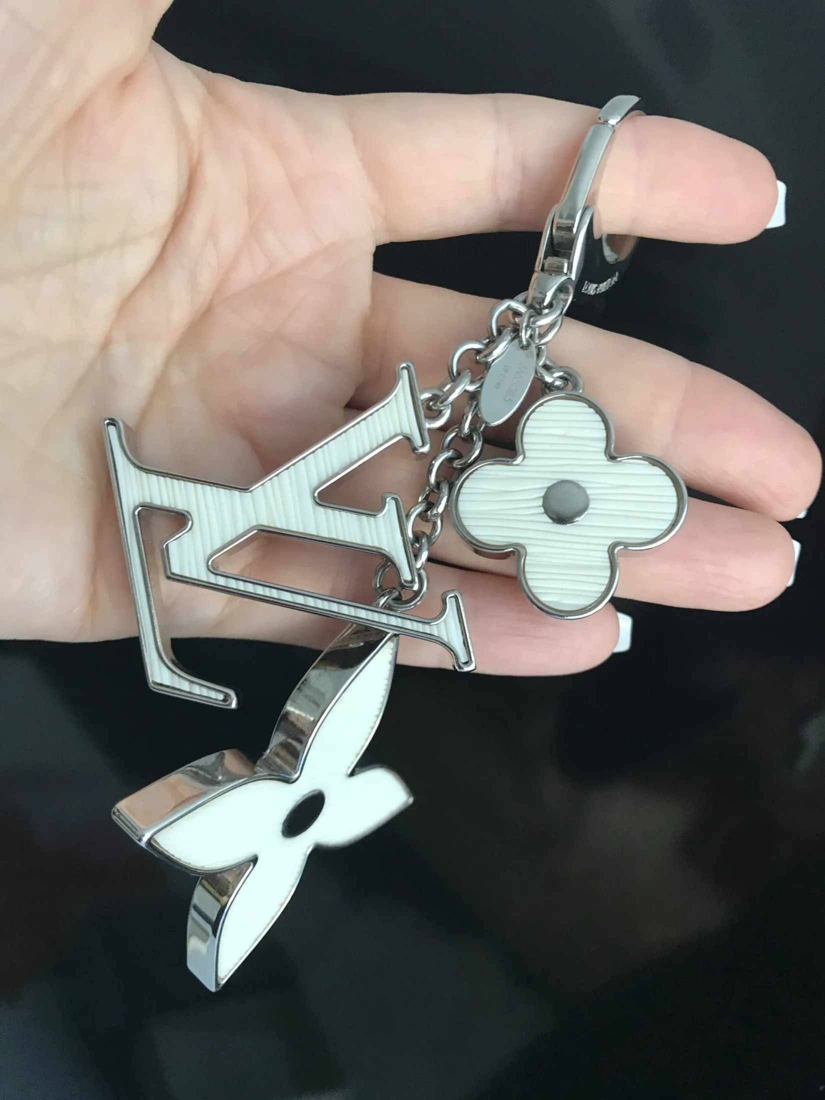 Fleur de Epi Ivory Bag Charm — image 2