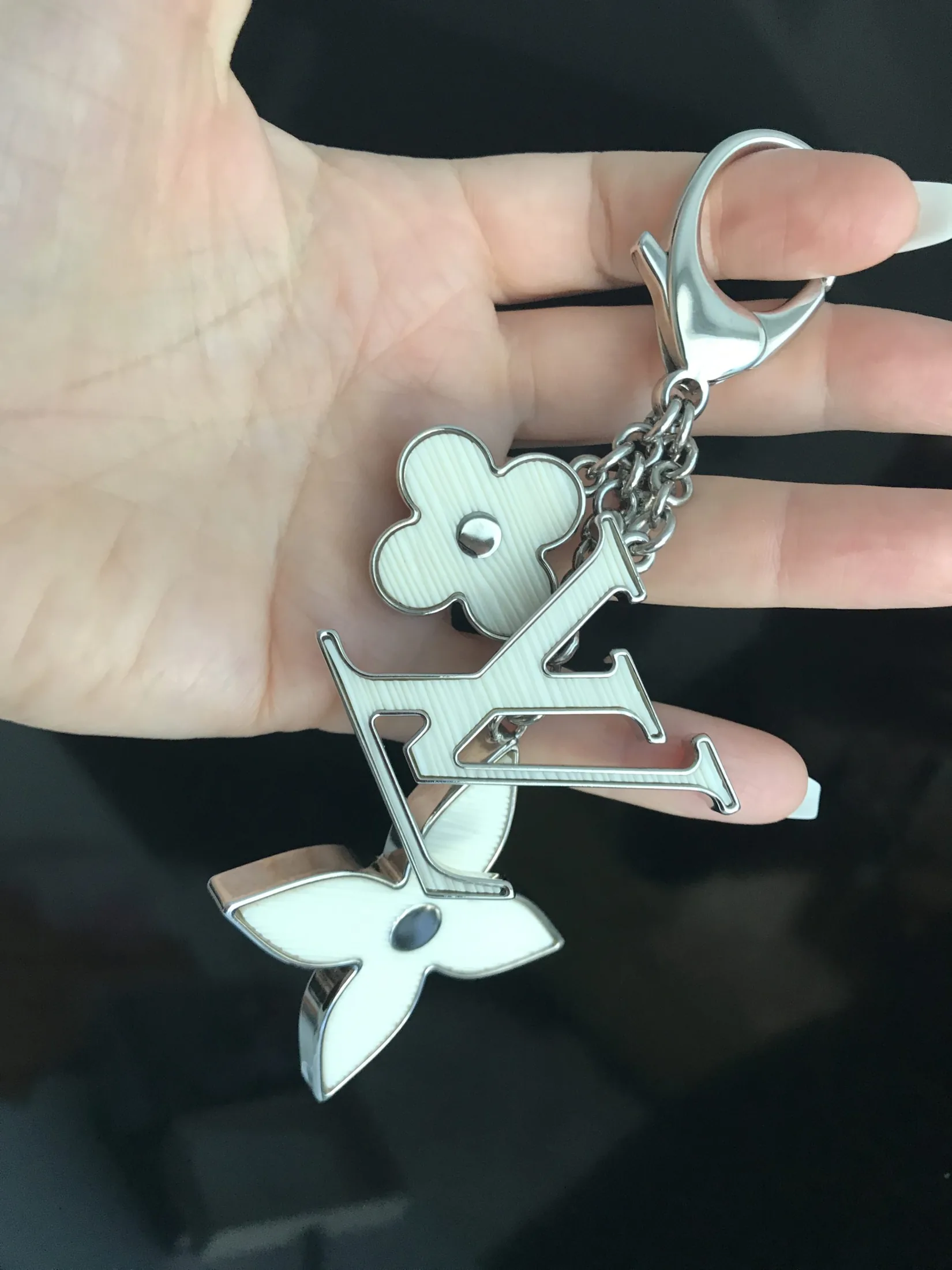 Fleur de Epi Ivory Bag Charm — image 4