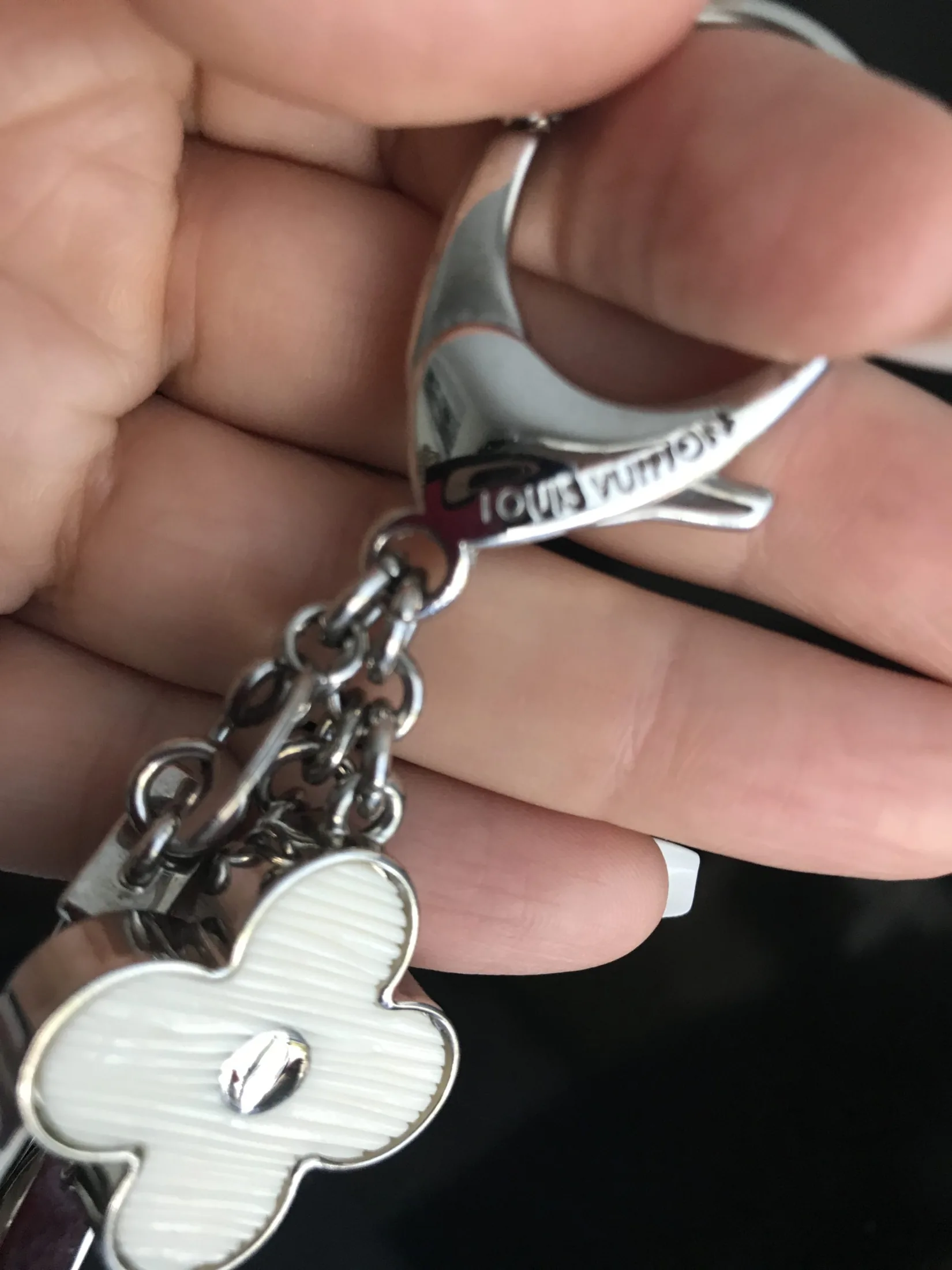 Fleur de Epi Ivory Bag Charm — image 5