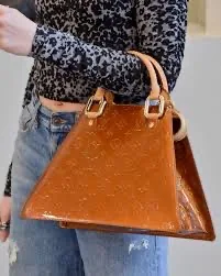 Forsyth Bronze Monogram Vernis Handbag