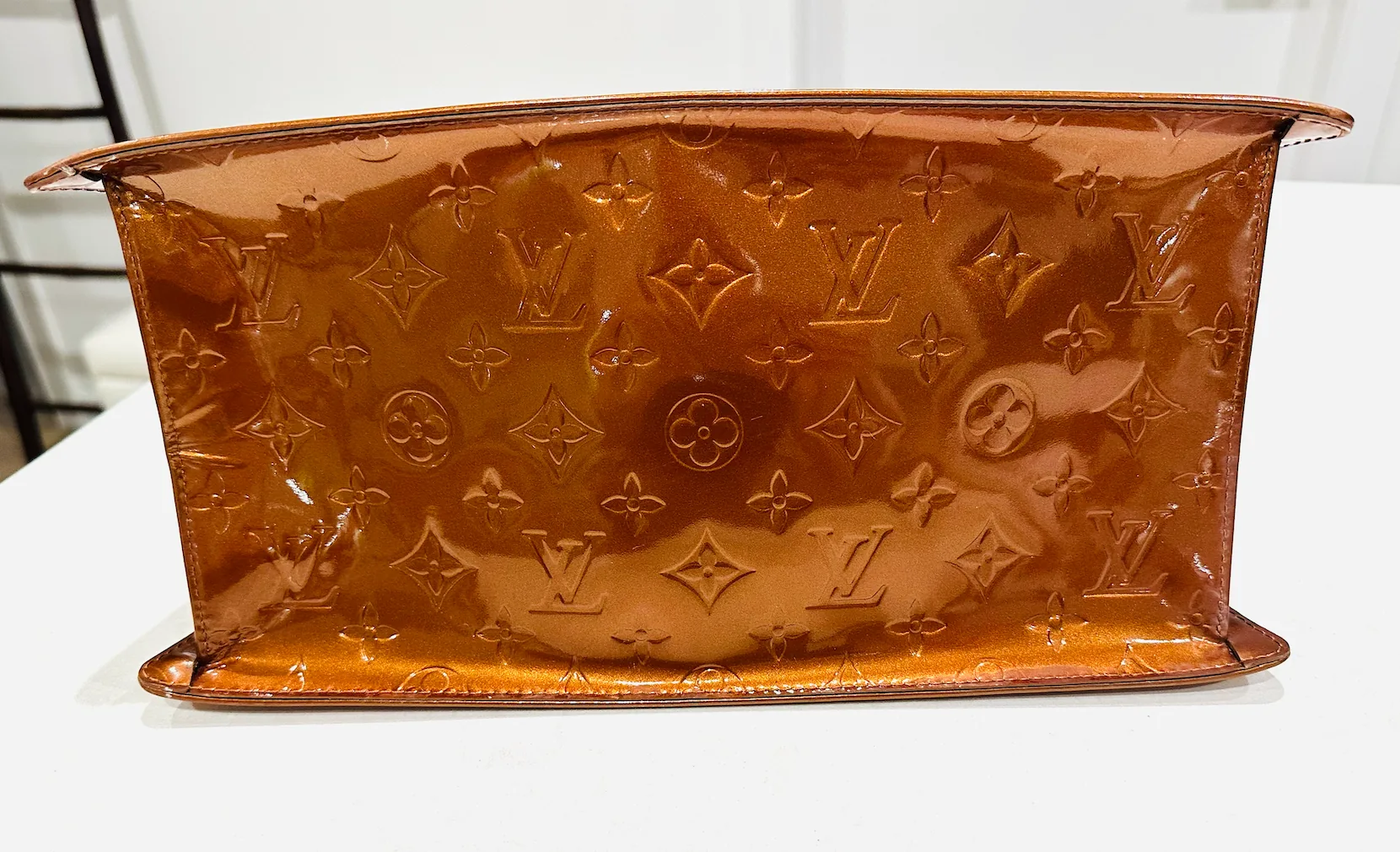 Forsyth Bronze Monogram Vernis Handbag — image 10