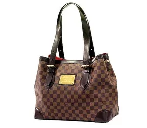 Louis Vuitton Hampstead MM Damier Ebene Tote Bag