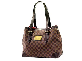 Louis Vuitton Hampstead MM Damier Ebene Tote Bag