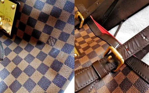 Louis Vuitton Hampstead MM Damier Ebene Tote Bag — image 5