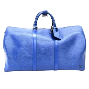 Keepall Toledo Epi Blue 50 Duffel Bag