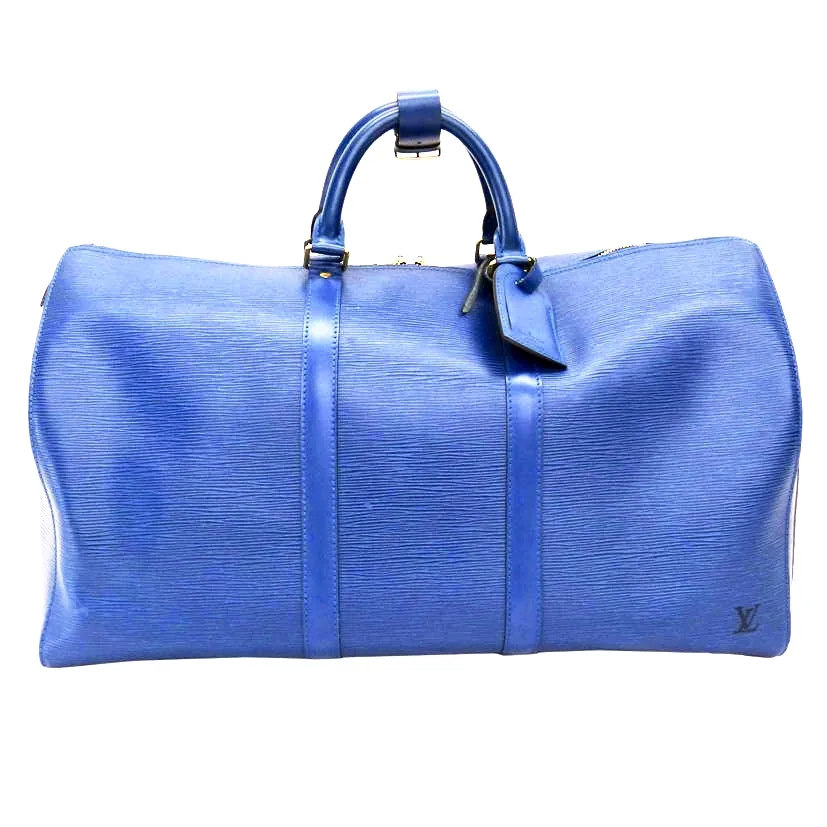 Keepall Toledo Epi Blue 50 Duffel Bag