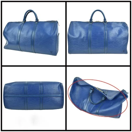 Keepall Toledo Epi Blue 50 Duffel Bag — image 4