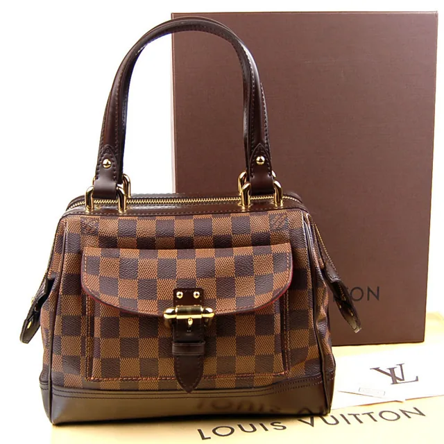 Knightsbridge Damier Ebene Satchel Handbag