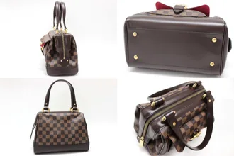 Knightsbridge Damier Ebene Satchel Handbag — image 2