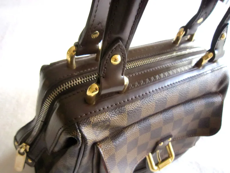 Knightsbridge Damier Ebene Satchel Handbag — image 3