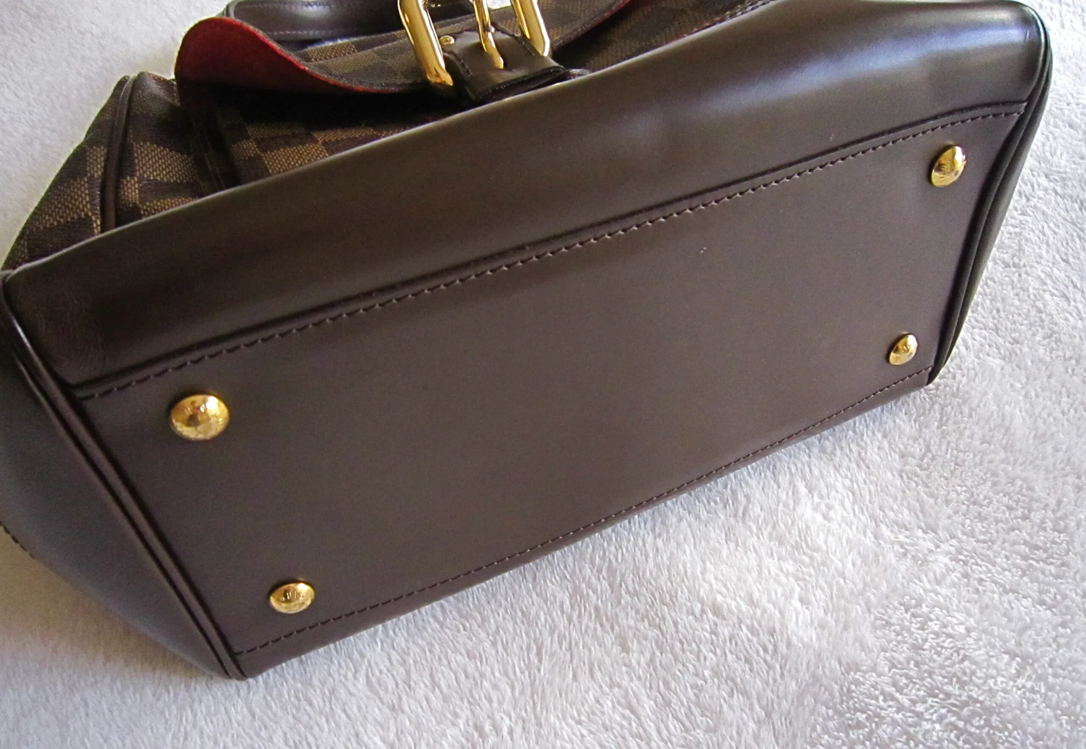 Knightsbridge Damier Ebene Satchel Handbag — image 5