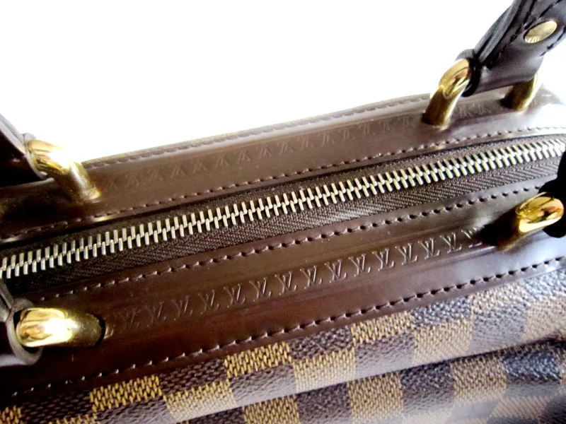Knightsbridge Damier Ebene Satchel Handbag — image 9