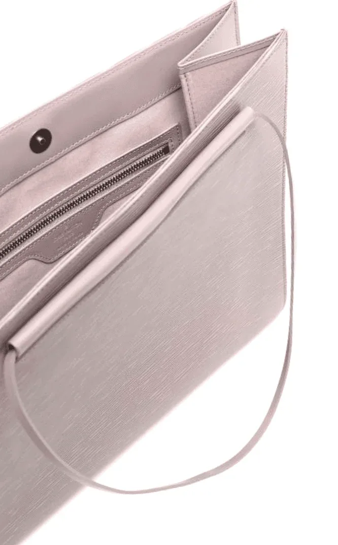 Lilac-Grey Saint Tropez Epi Leather Handbag — image 10