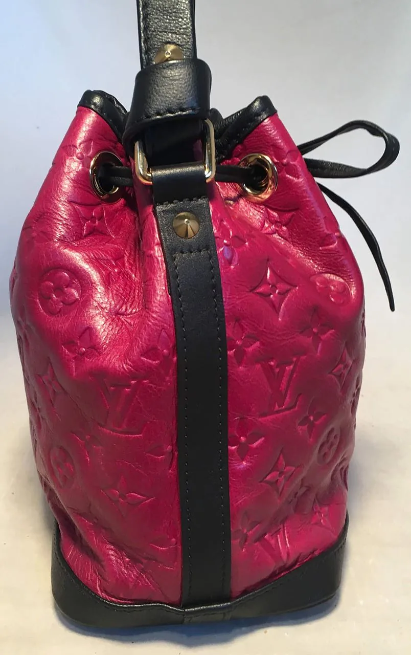 Limited Edition Monogram Double Jeu Neo Noe Cranberry Handbag — image 7