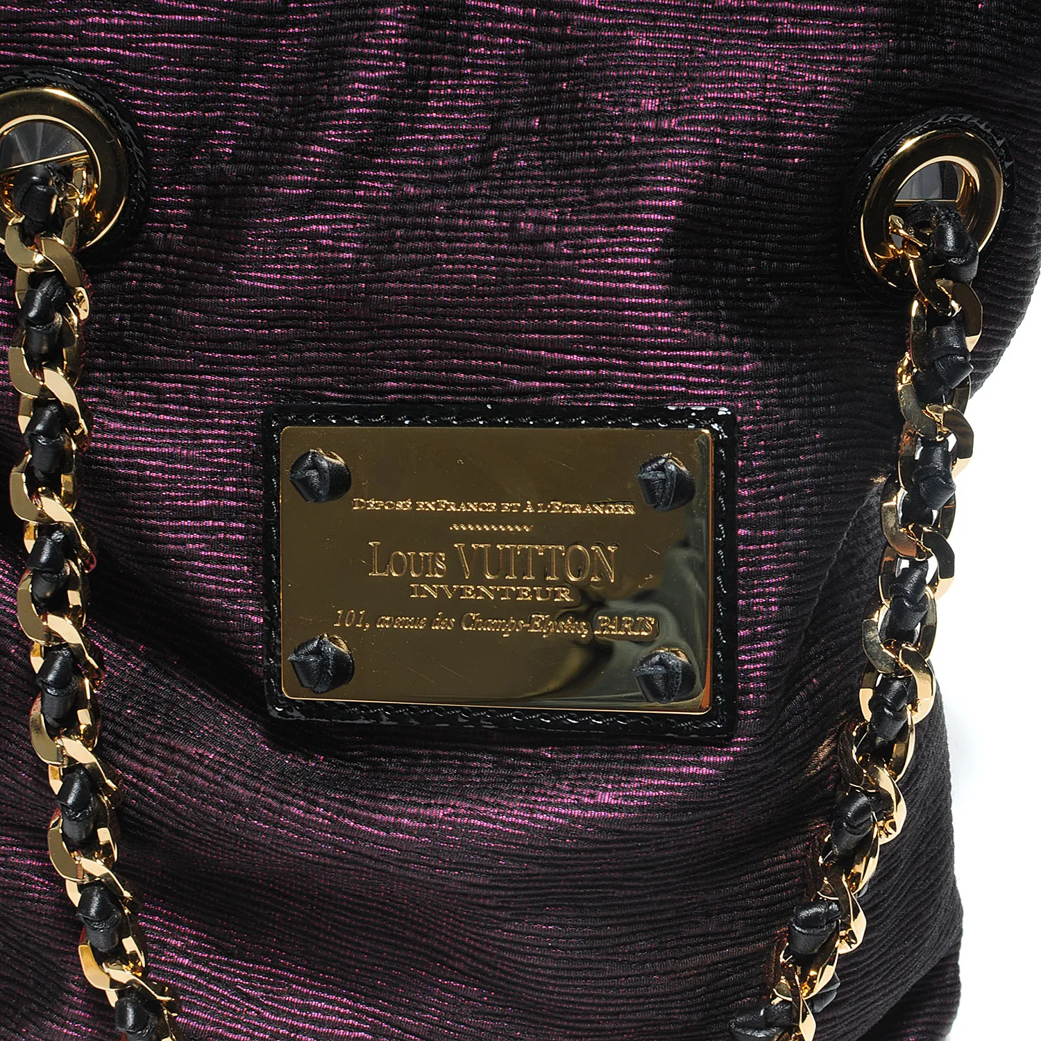 Limited Edition Monogram Double Jeu Neo Noe Cranberry Handbag — image 10