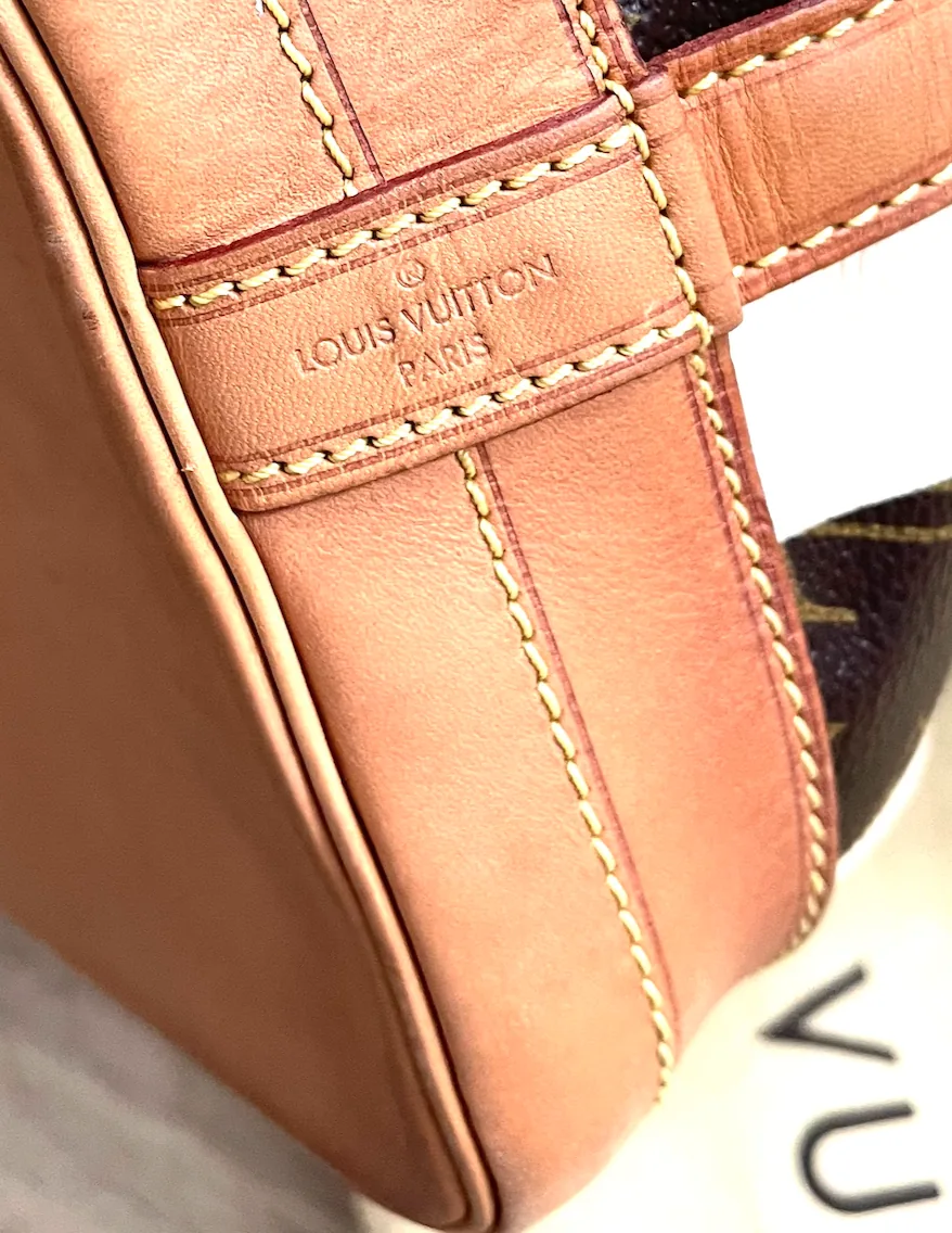 Limited Edition Monogram Rayures Noe GM Handbag — image 14